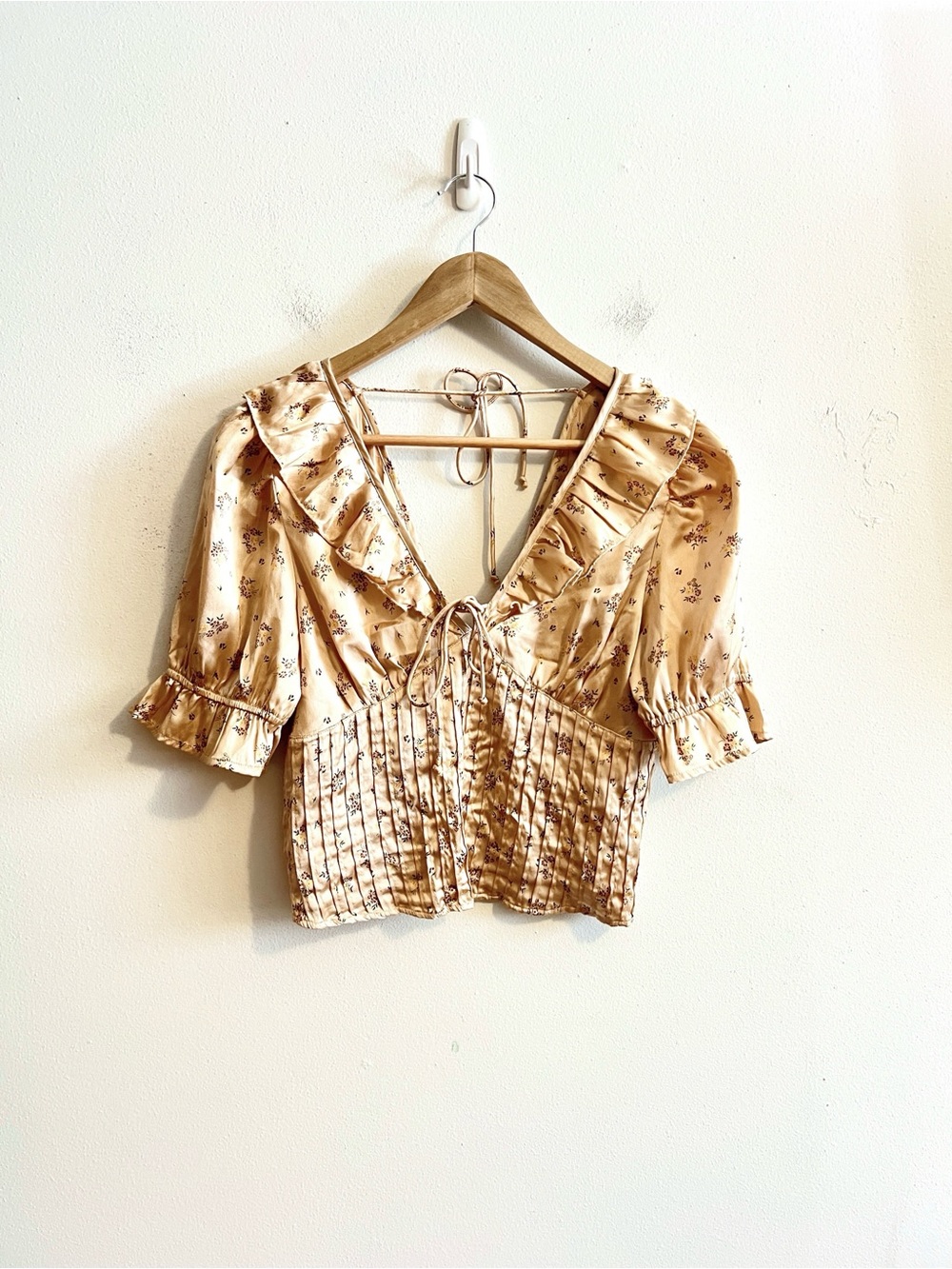 Free People Isabella Silky Blouse